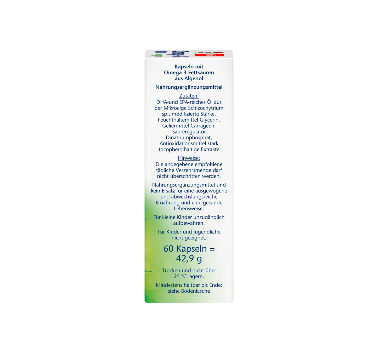 Oméga-3 1000 gélules 60 pièces, 42,9 g