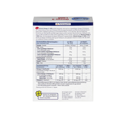 Omega-3 1000, capsules 60 pcs., 85.1 g