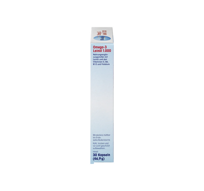 Omega-3 Linseed Oil 1000, 30 tablets, 47 g
