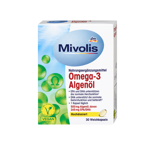 Omega-3 algae oil, capsules 30 pcs., 21.6 g
