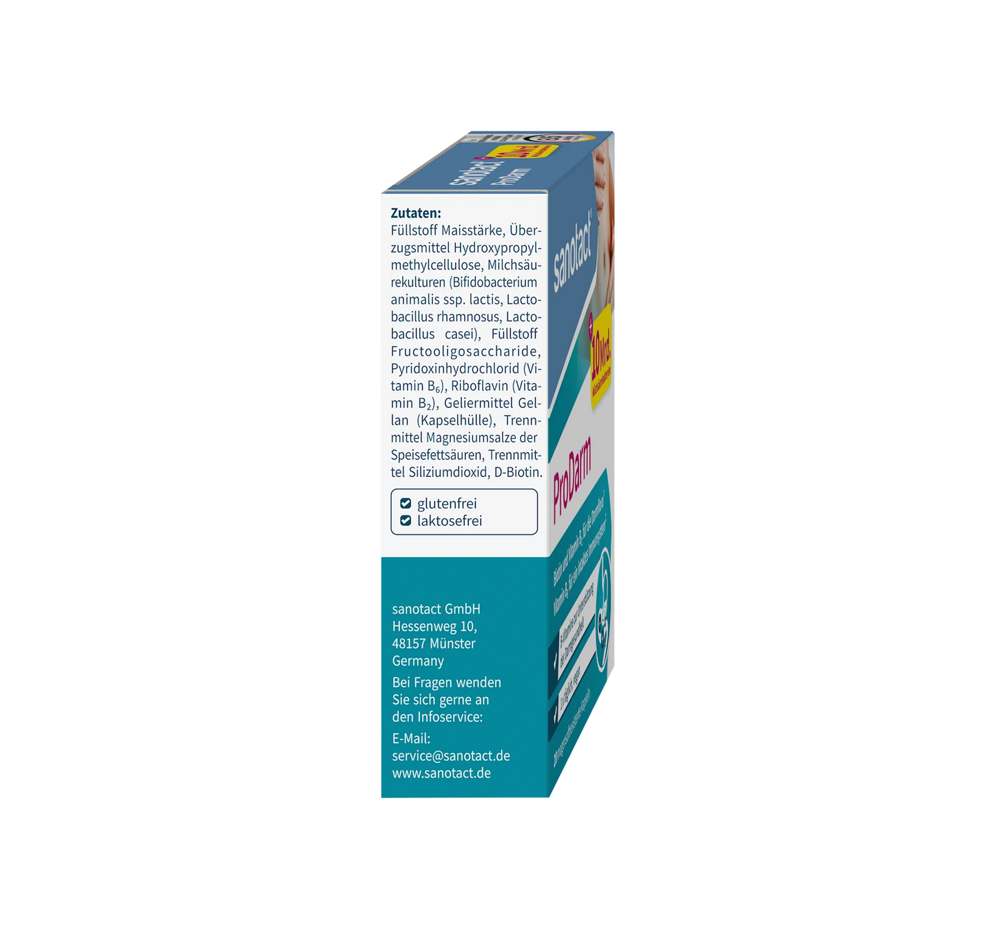 ProDarm + Lactic Acid Cultures Capsules 20 pcs., 8 g