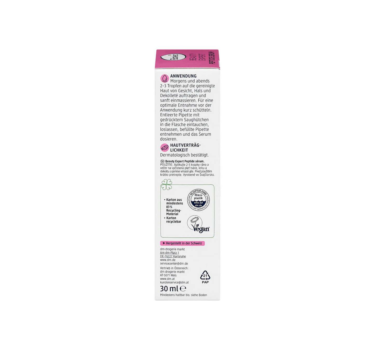 Serum Beauty Expert Peptides, 30 ml