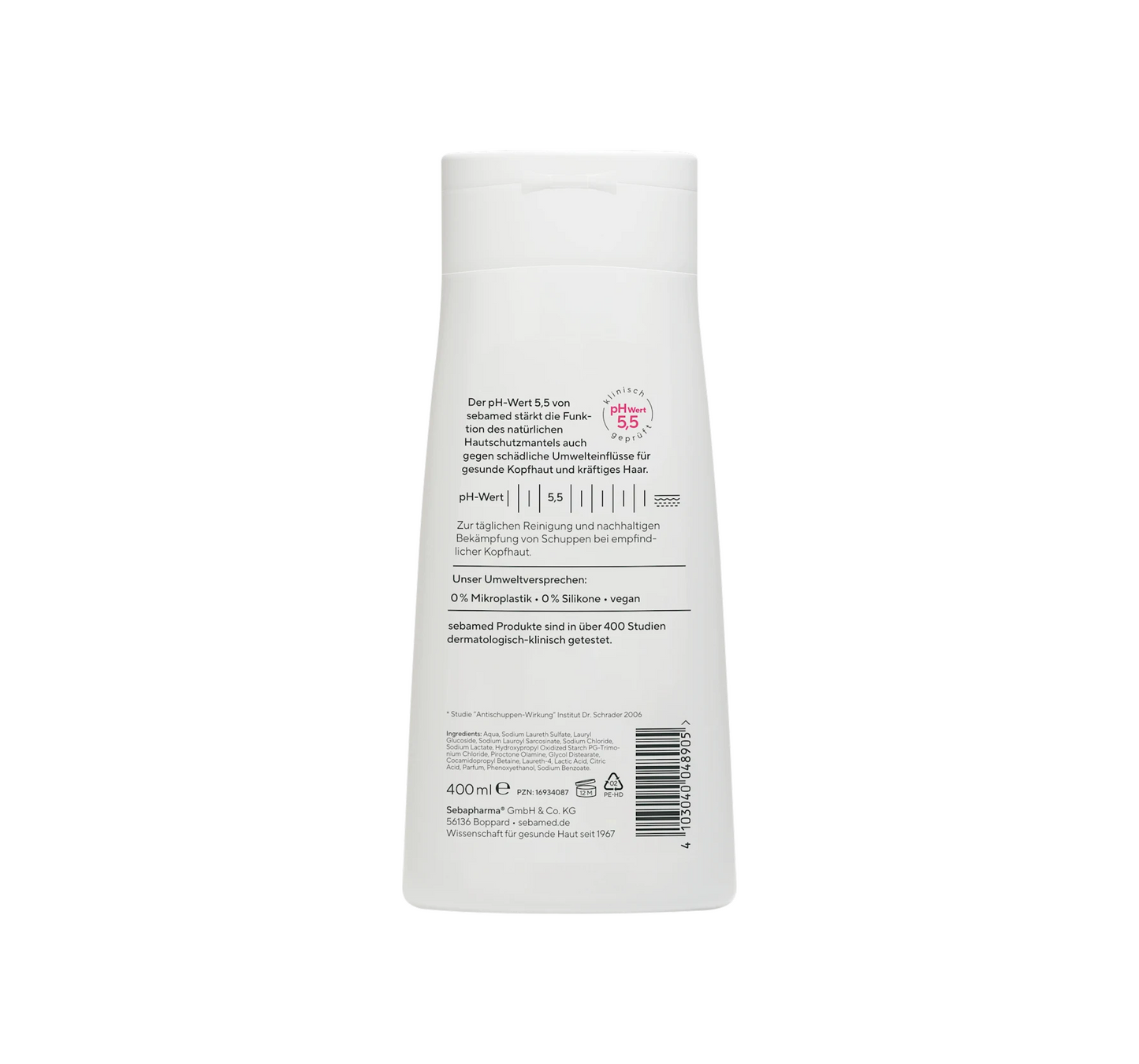 Shampoing antipelliculaire Piroctone Olamine, 400 ml