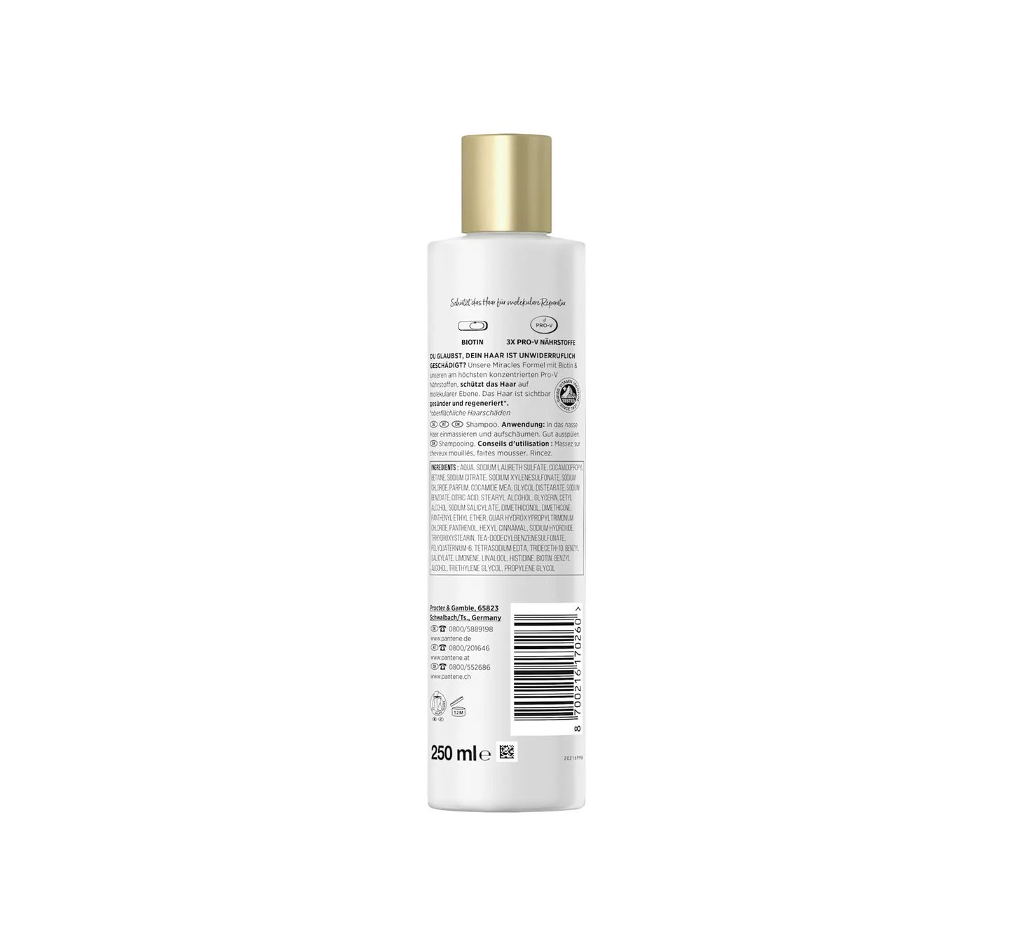 Shampoo miracles Bond Repair, 250 ml