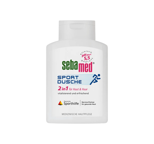 Dušigeel Sport Shower 2-in-1 nahale ja juustele, 200 ml