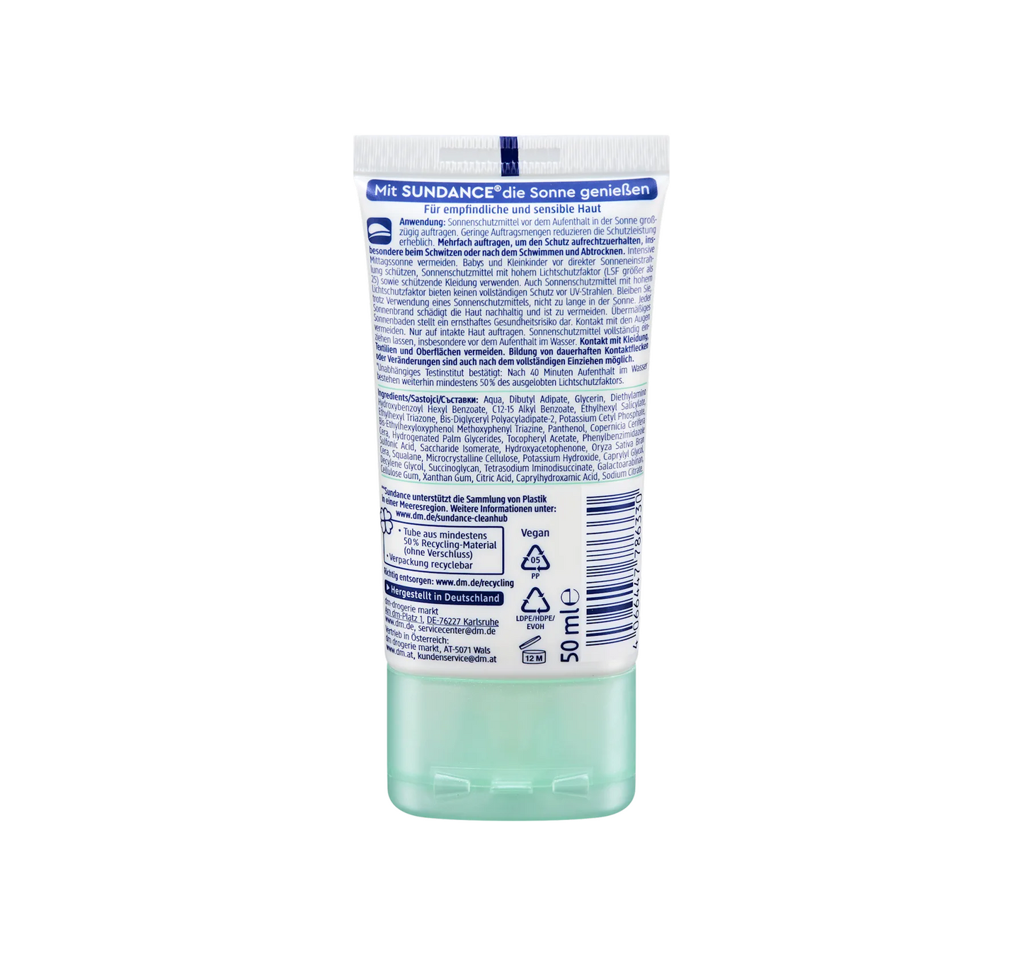 Sun Fluid Face Sensitive SPF 50+, 50 ml