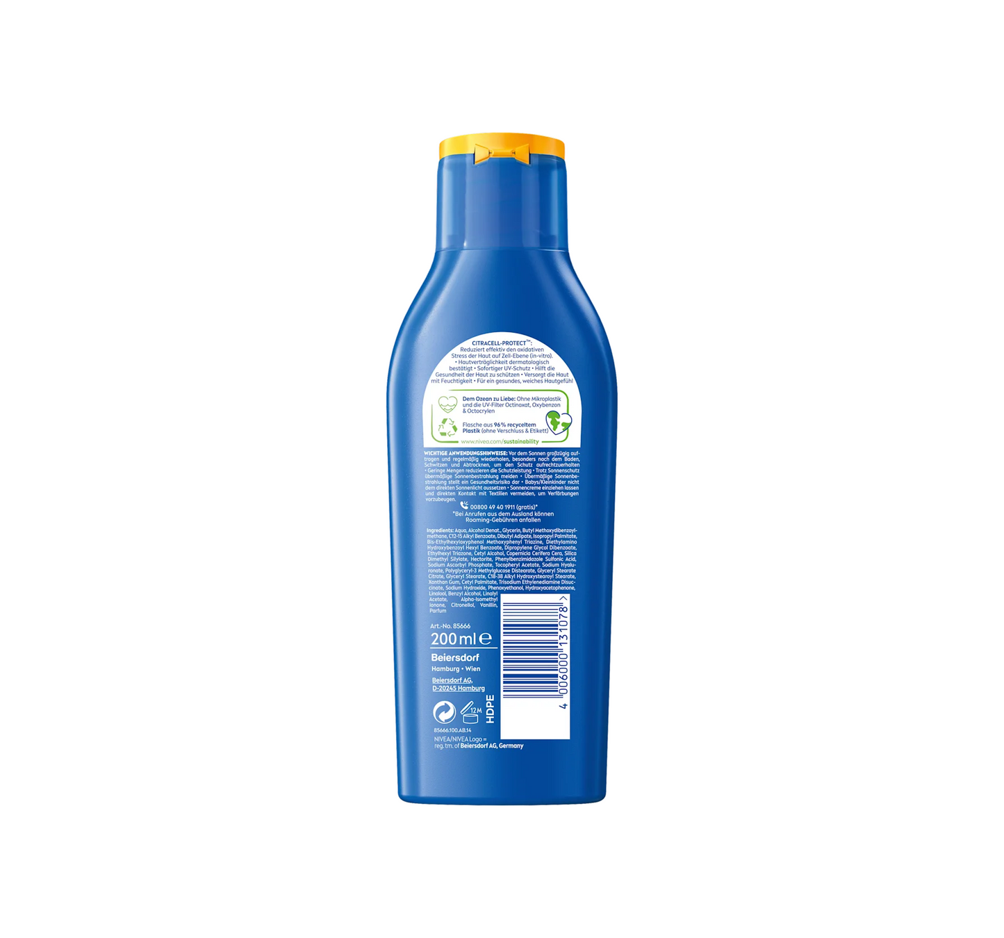 Sun Milk Protection & Care SPF 50+, 200 ml