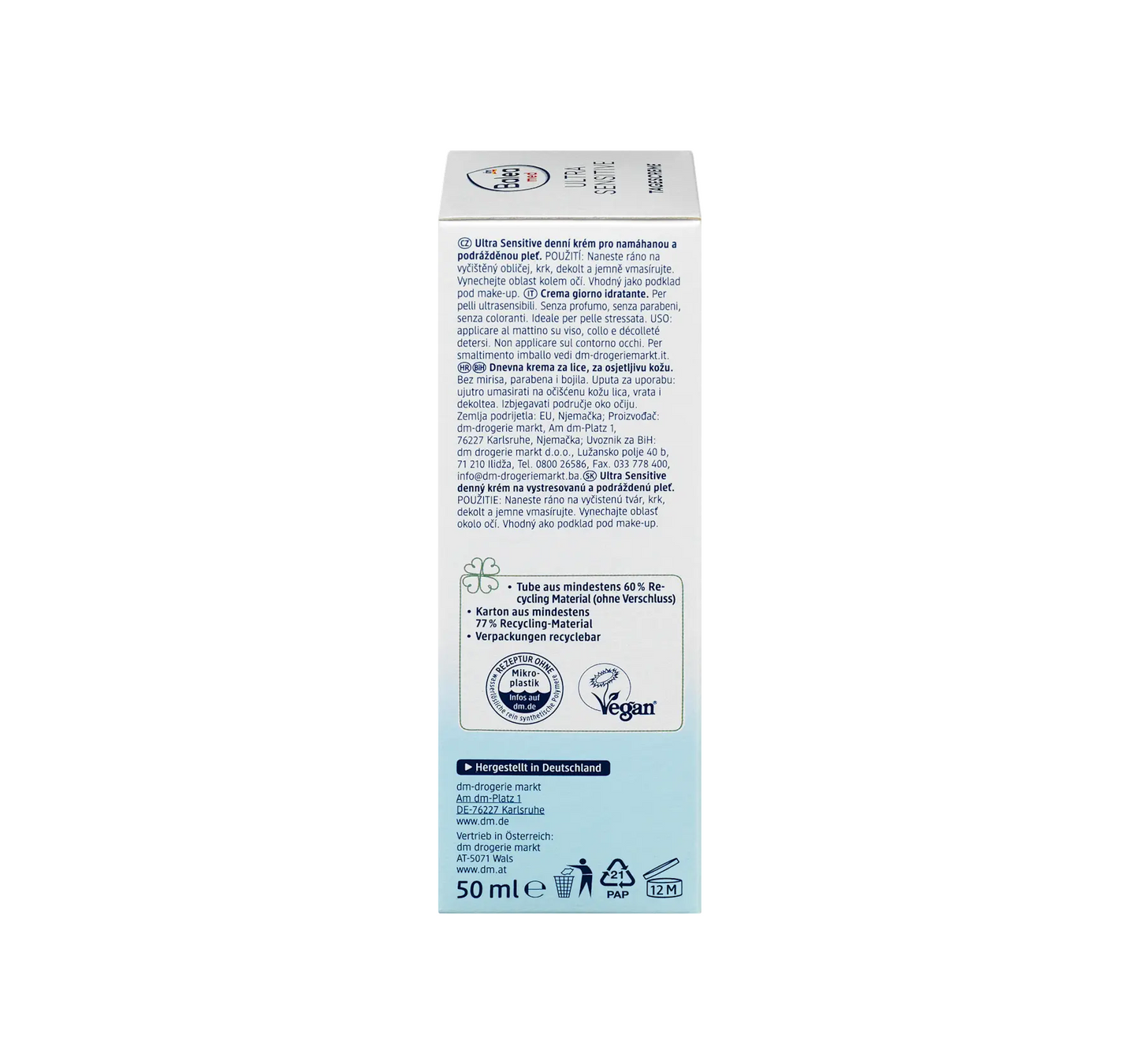 Ultra Sensitive Day Cream, 50 ml