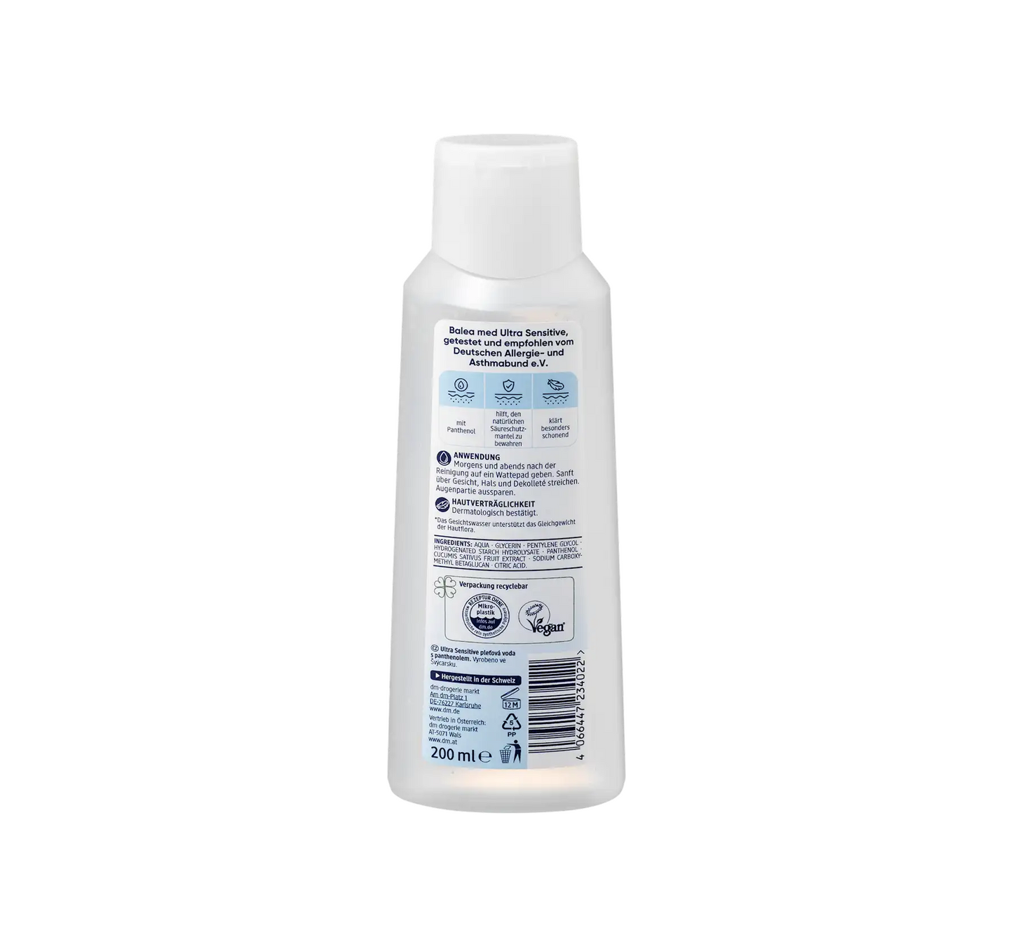 Ultra Sensitive näotoonik, 200 ml