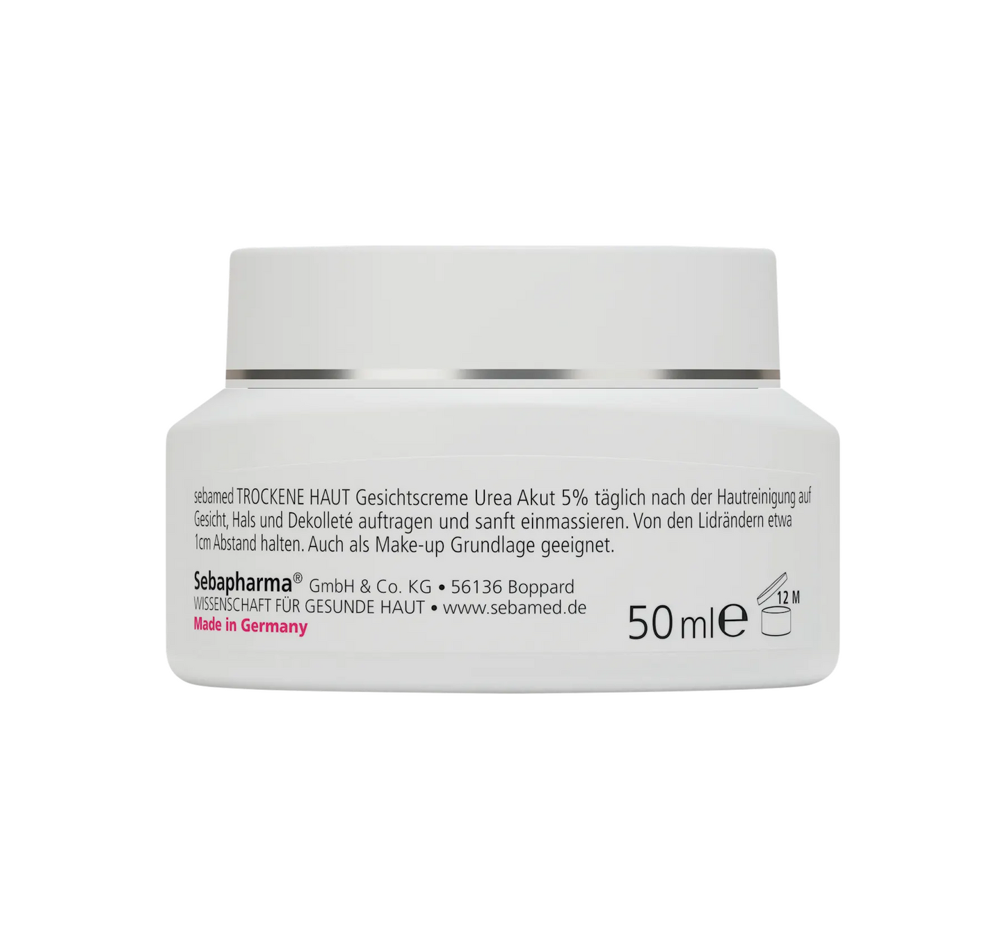 Urea ūminis veido kremas, 50 ml