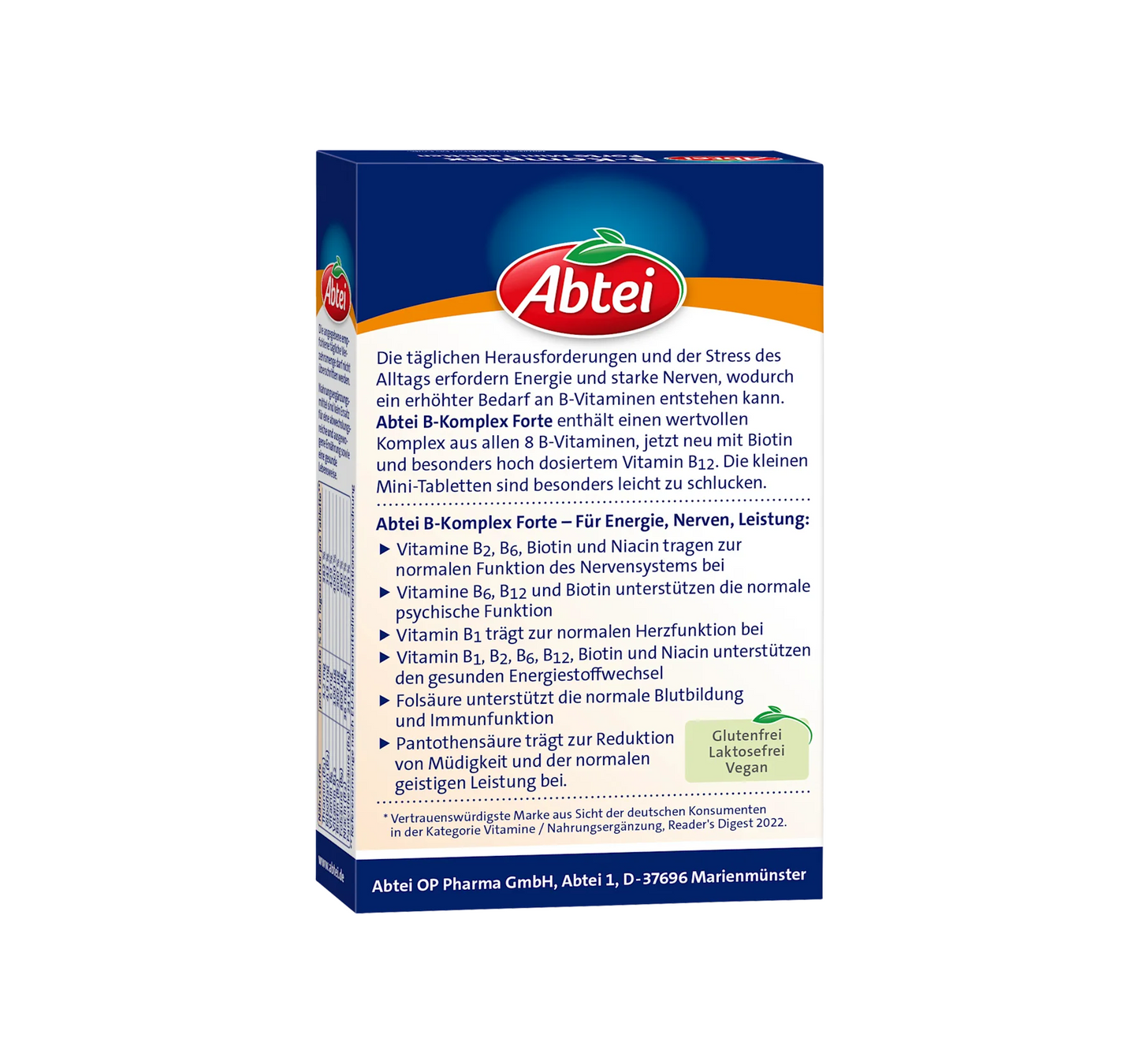 Vitamin B Complex Forte Tablets 50 pcs, 11.6 g