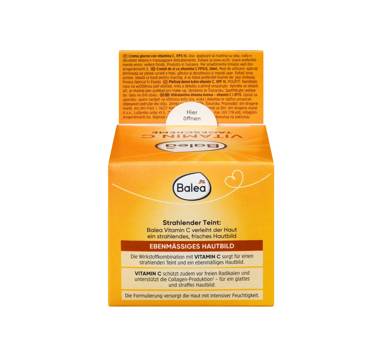 Vitamin C Facial Cream SPF 15, 50 ml