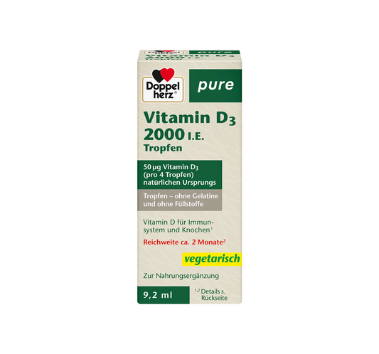D3-vitamiin 2000 RÜ tilgad, 9,2 ml