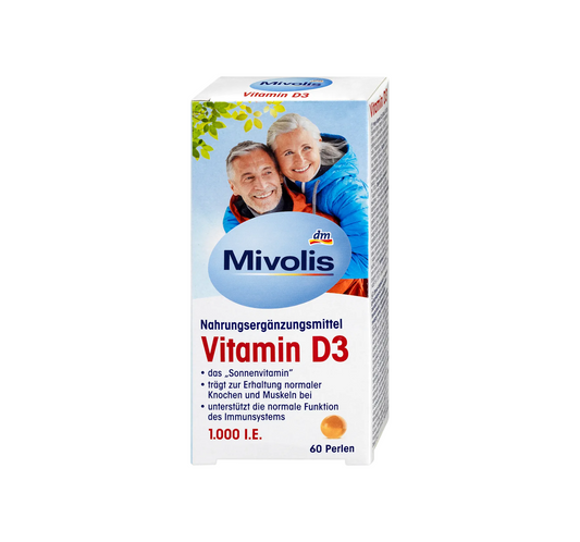 Vitamin D3 pearls 1000 IU 60 pieces, 13.3 g