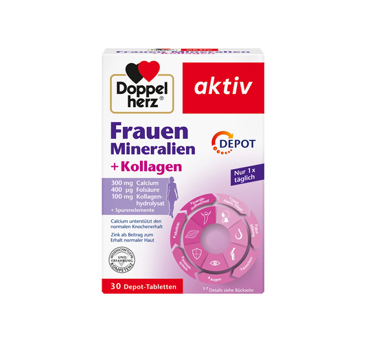 Women's Minerals + Collagen Tablets 30 pcs, 51 g