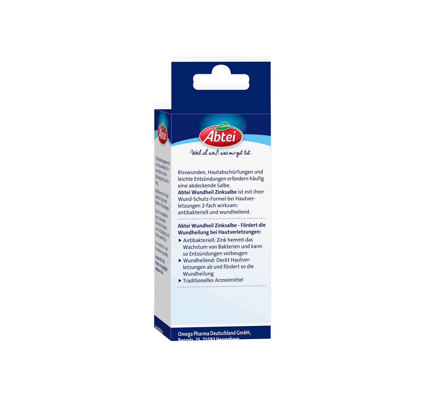 Wound healing zinc ointment, 75 ml